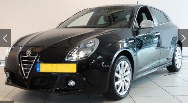 Left hand drive ALFA ROMEO Giulietta 1.4 TURBO 170PK